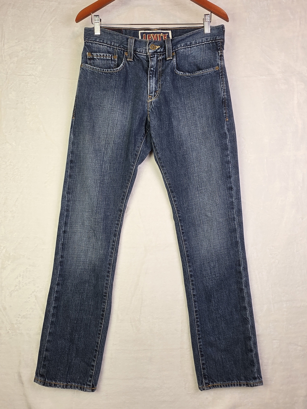Levis 511 Retro Skinny Jeans Mens 32x30 Straight Leg Medium Wash